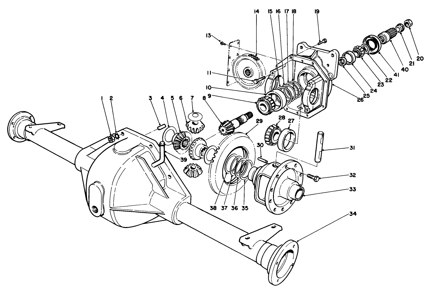 Front Axle Assembly No. 86-7200