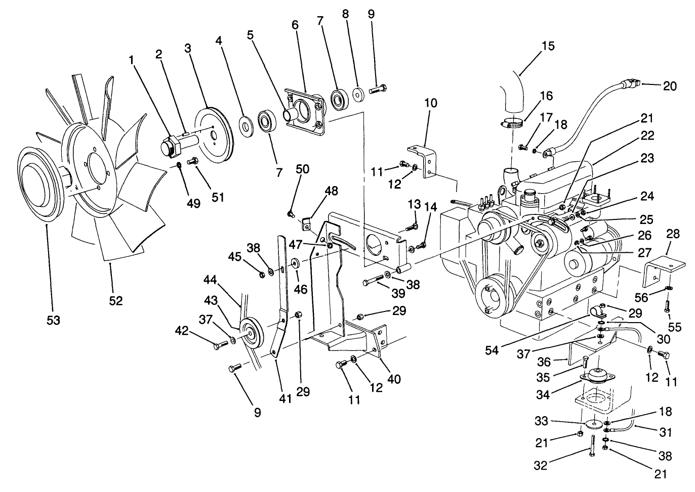 Engine Installation Assembly