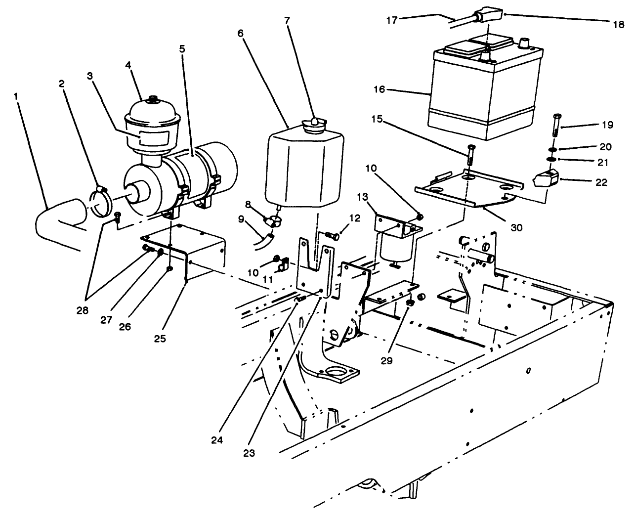 Engine Components Assembly