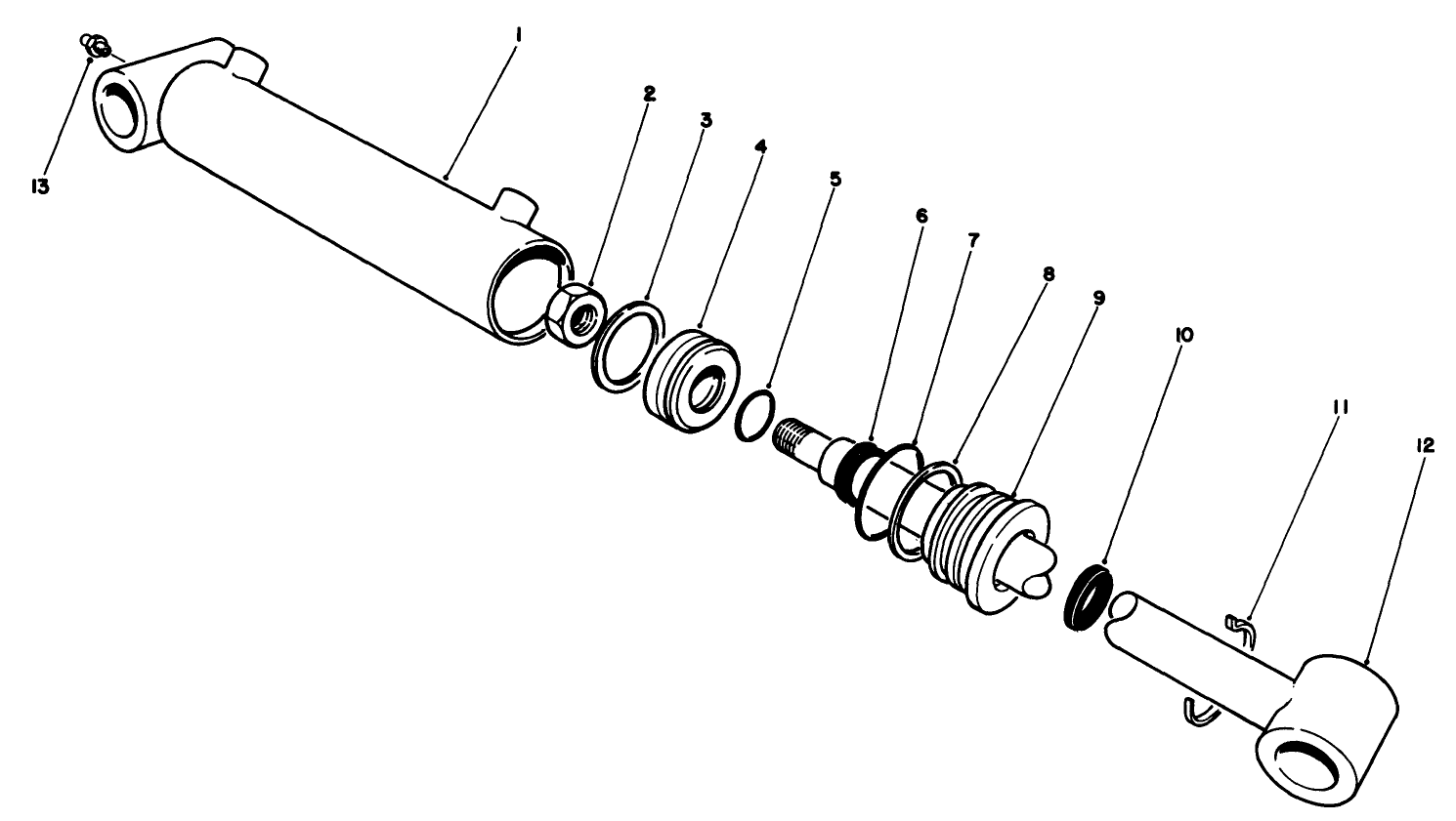Hydraulic Cylinder No. 83-7480
