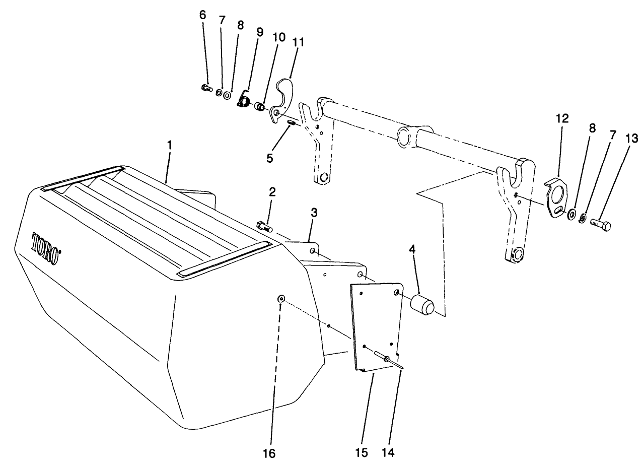 Grass Basket Assembly