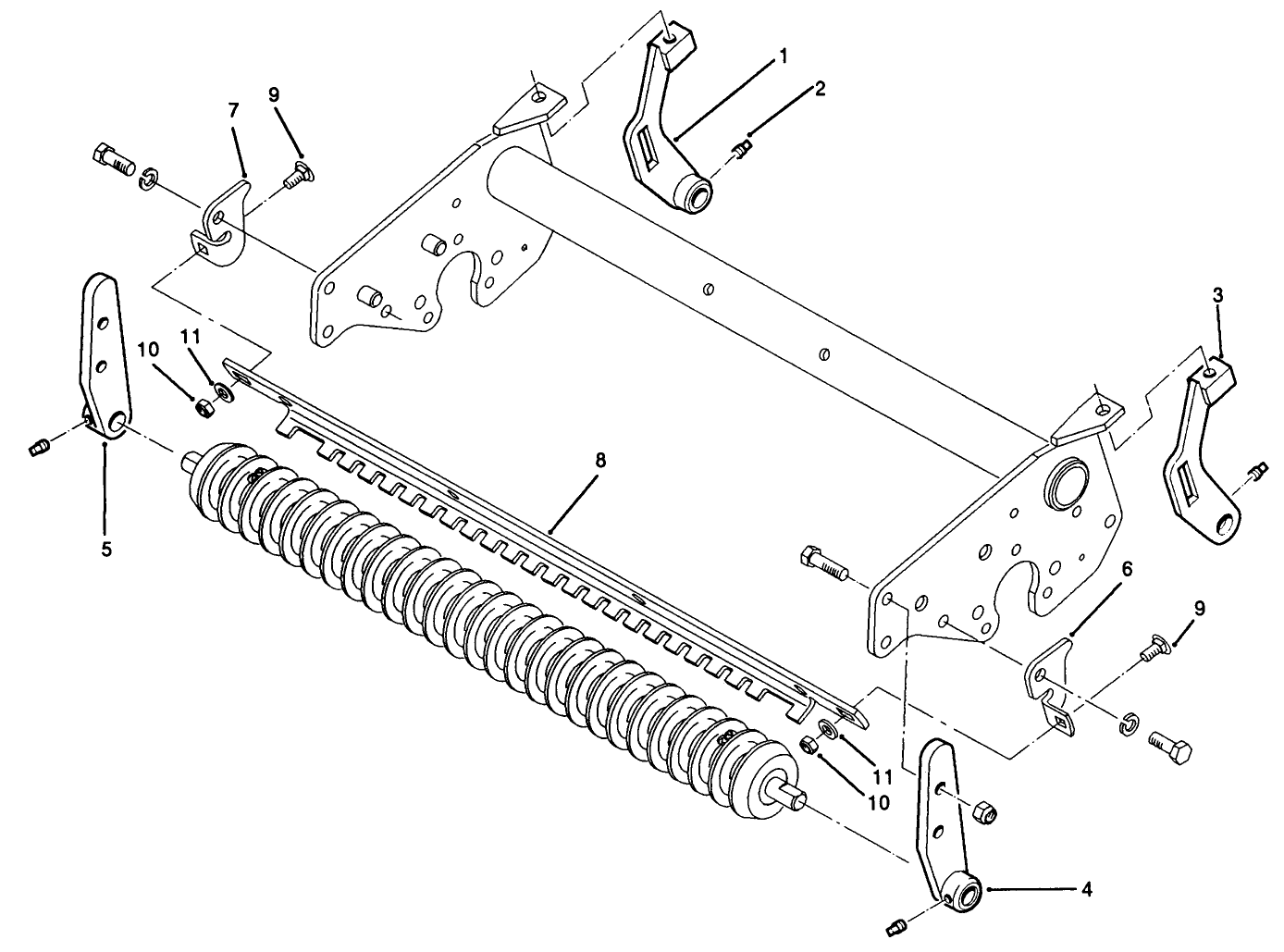 High Height-Of-Cut Kit No. 83-5300 (optional)