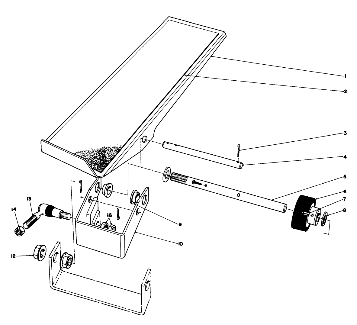 Traction Pedal Assembly