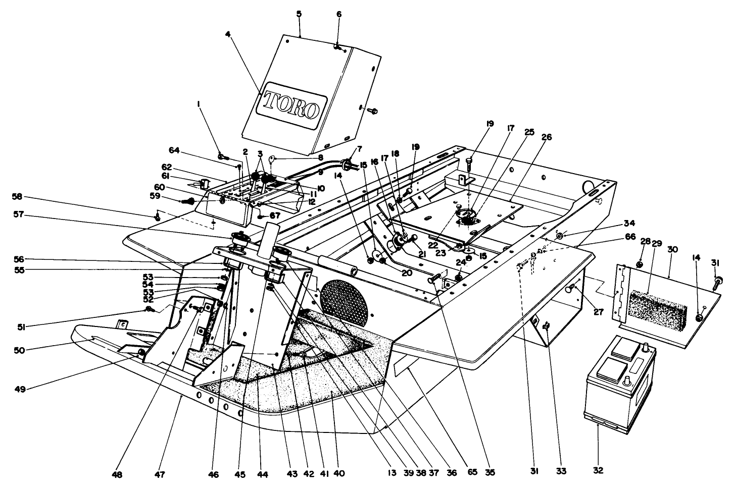 Instrument Panel & Steering Post Assembly