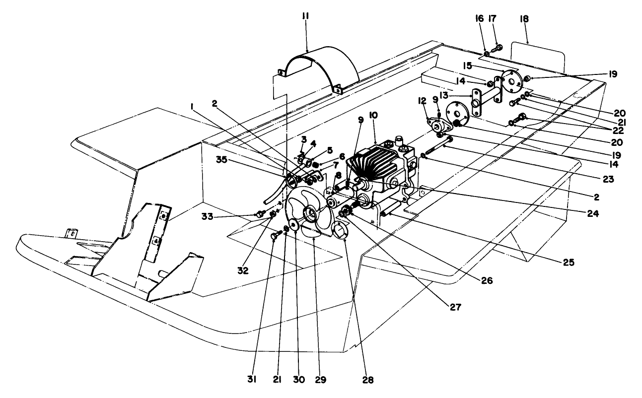 Transmission & Drive Coupling Assembly