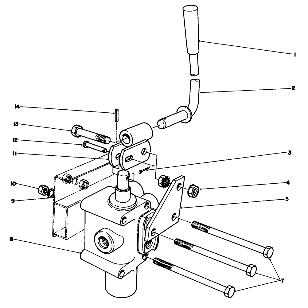 Valve & Lever Assembly