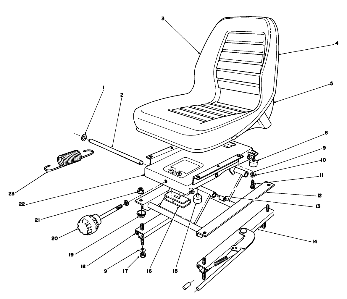 Deluxe Seat Kit Model No. 30772