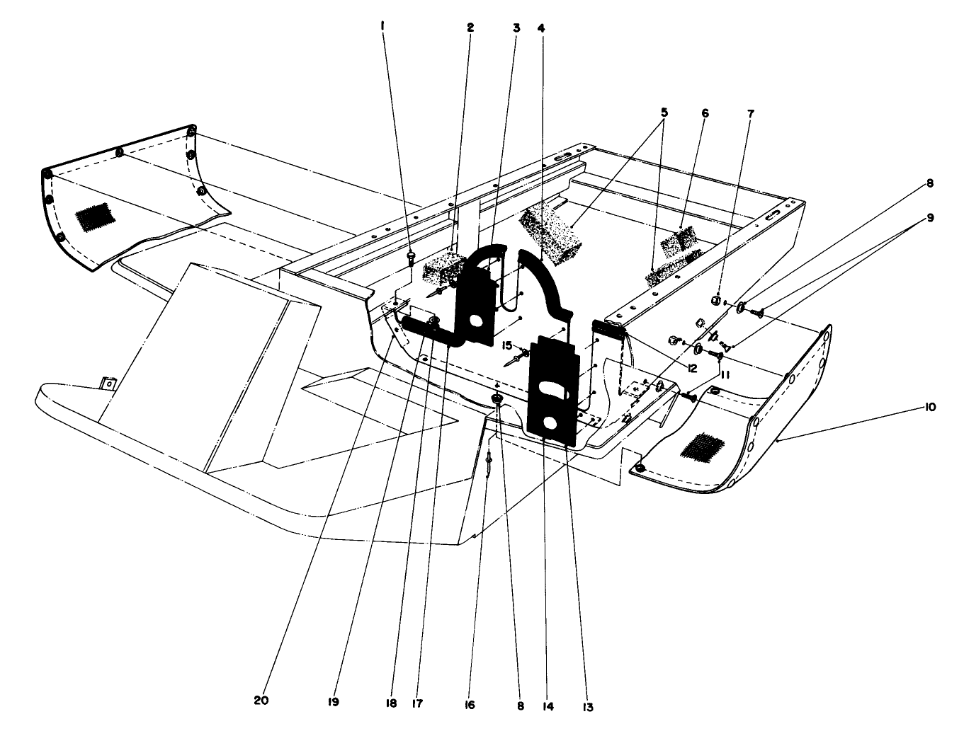 Tractor Shield Kit Model No. 30563 (optional) For Use With Cutting Unit Model No. 30568