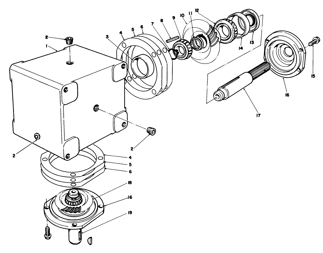 Gear Box Assembly No. 68-6810