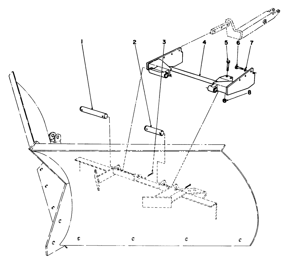 V-Plow Installation Kit Model No. 30749 (optional)