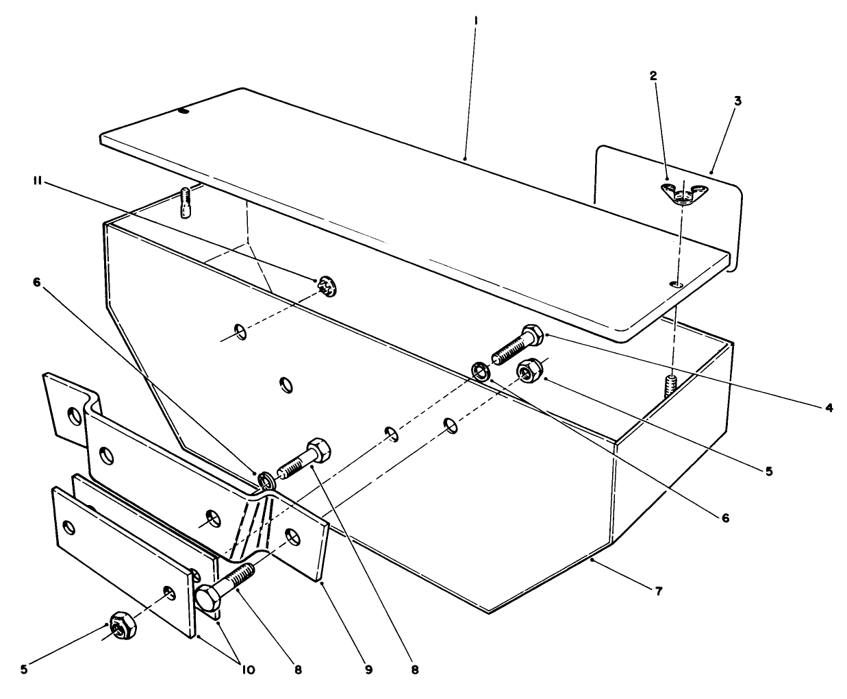 Weight Box Kit No. 62-6590 (optional)