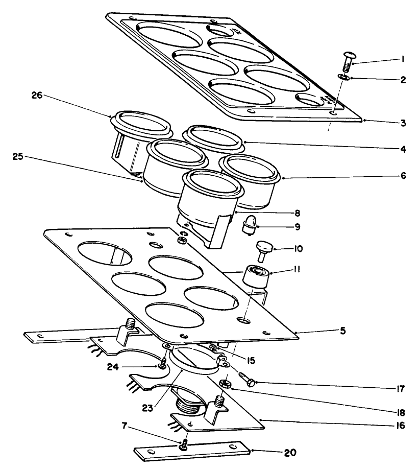 Upper Control Panel Assembly