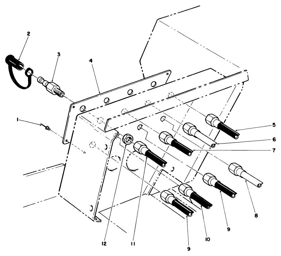 Hydraulic System Diagnostic Panel Assembly