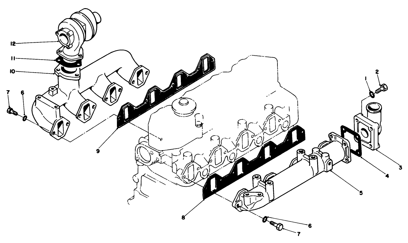 Intake & Exhaust Manifold Assembly