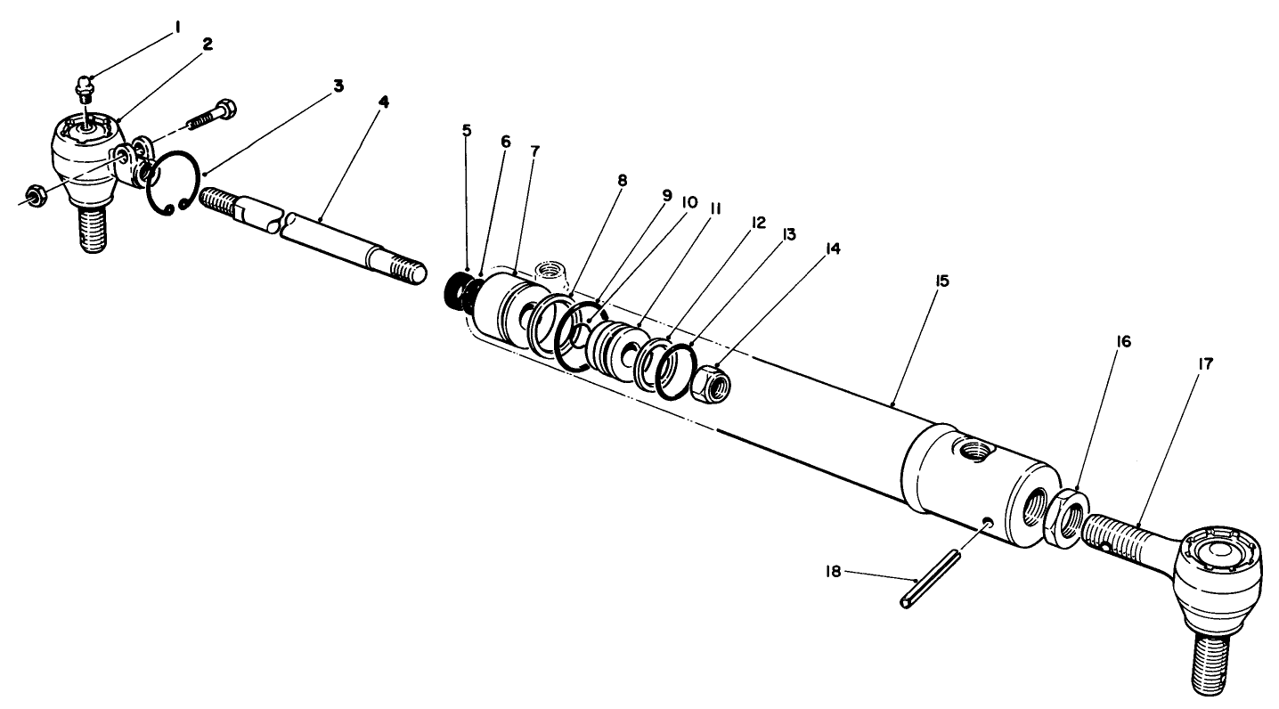 Hydraulic Steering Cylinder