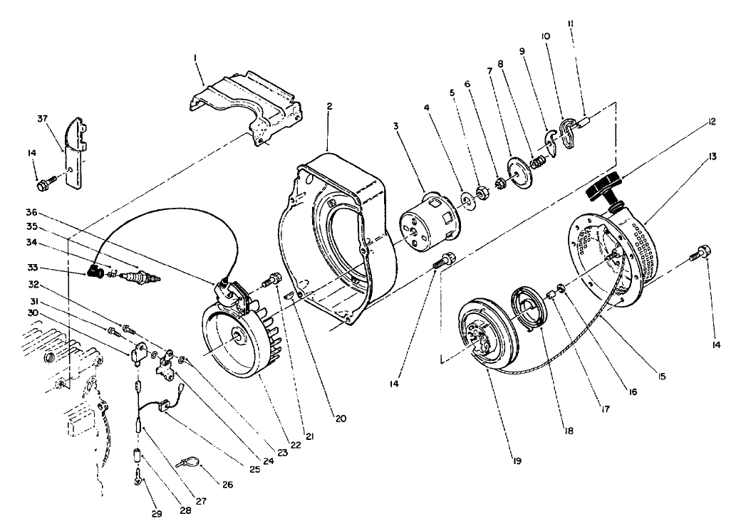 ENGINE ASSEMBLY (Continued) Kawasaki Model No. FG150G-CS00