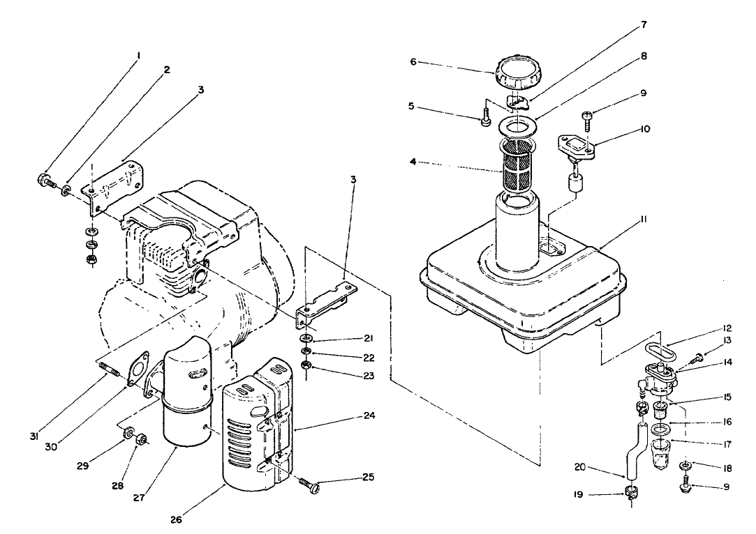 ENGINE ASSEMBLY (Continued) Kawasaki Model No. FG150G-CS00