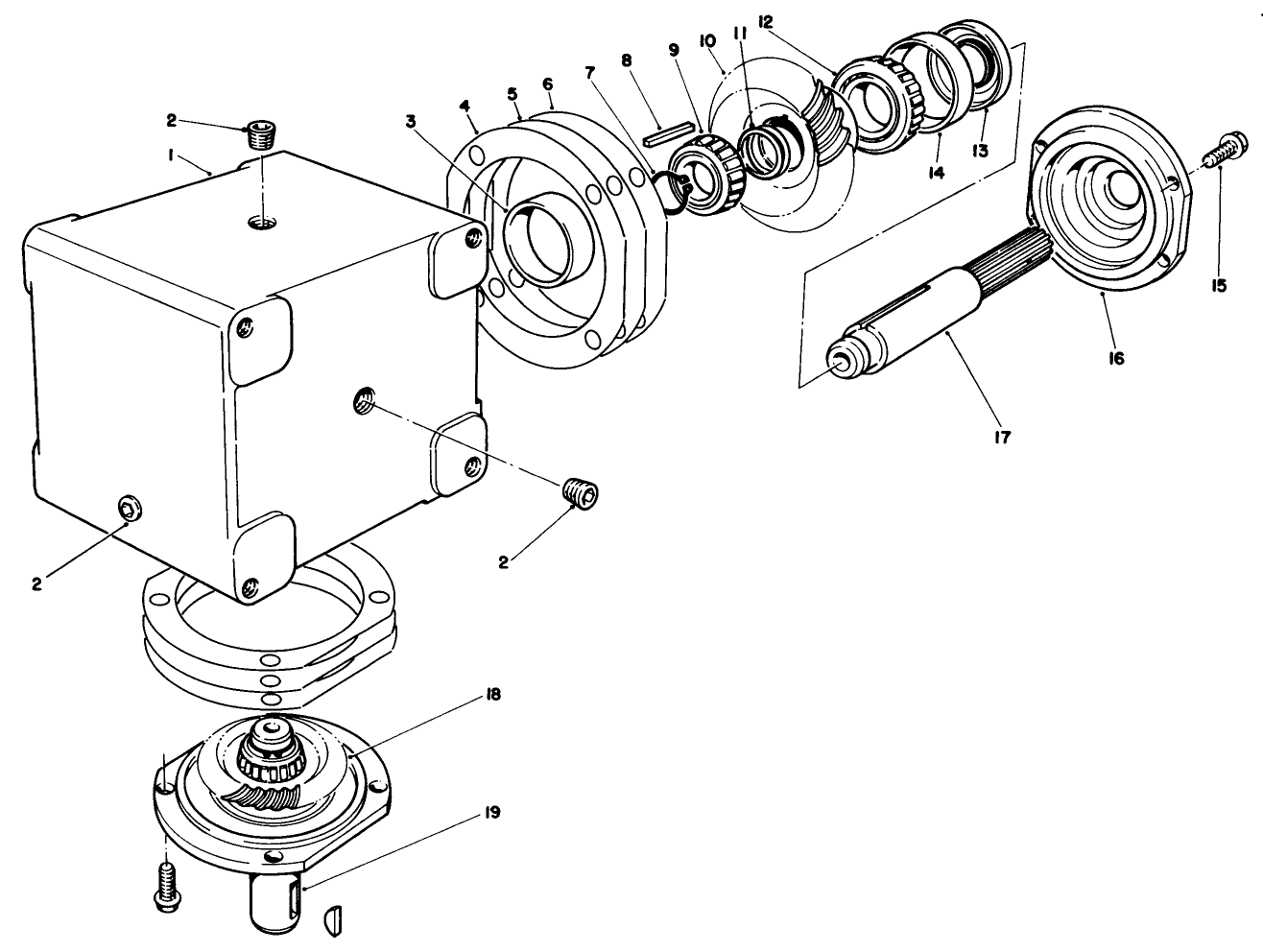 Gear Box Assembly No. 68-6810