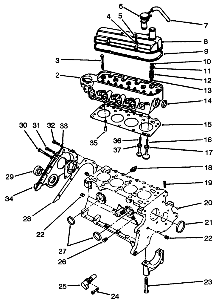 Cylinder Head & Valve Assembly