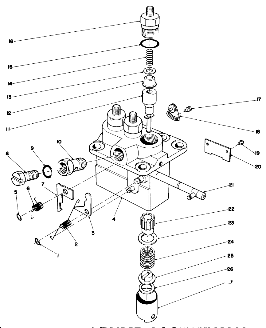 Fuel Injection Pump Assembly No. 42-8000