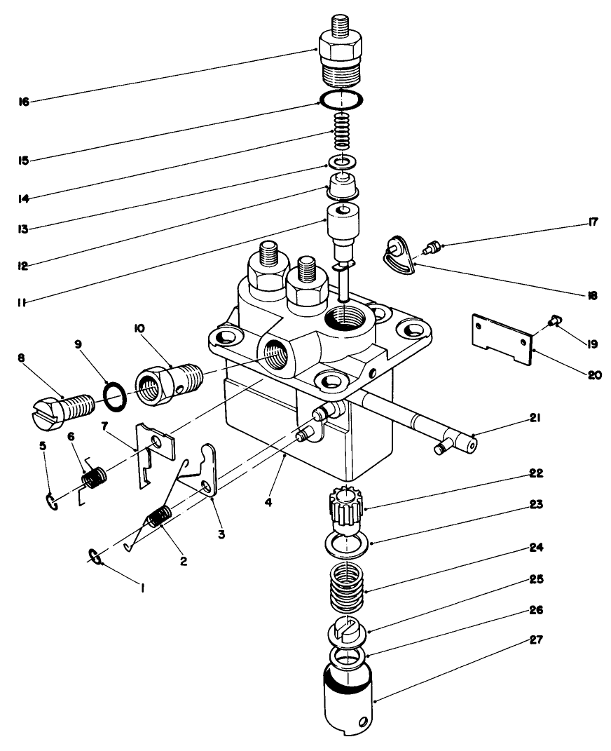 Fuel Injection Pump Assembly No. 42-8000