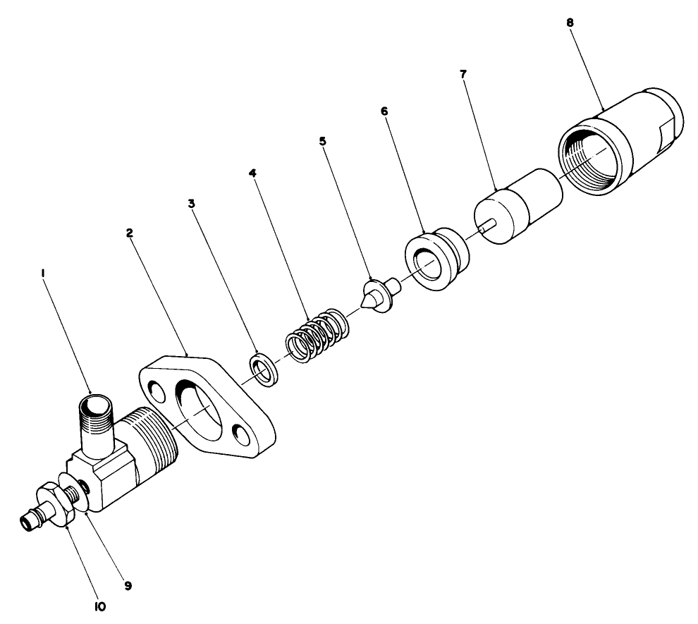 Nozzle & Holder Assembly No. 44-8070