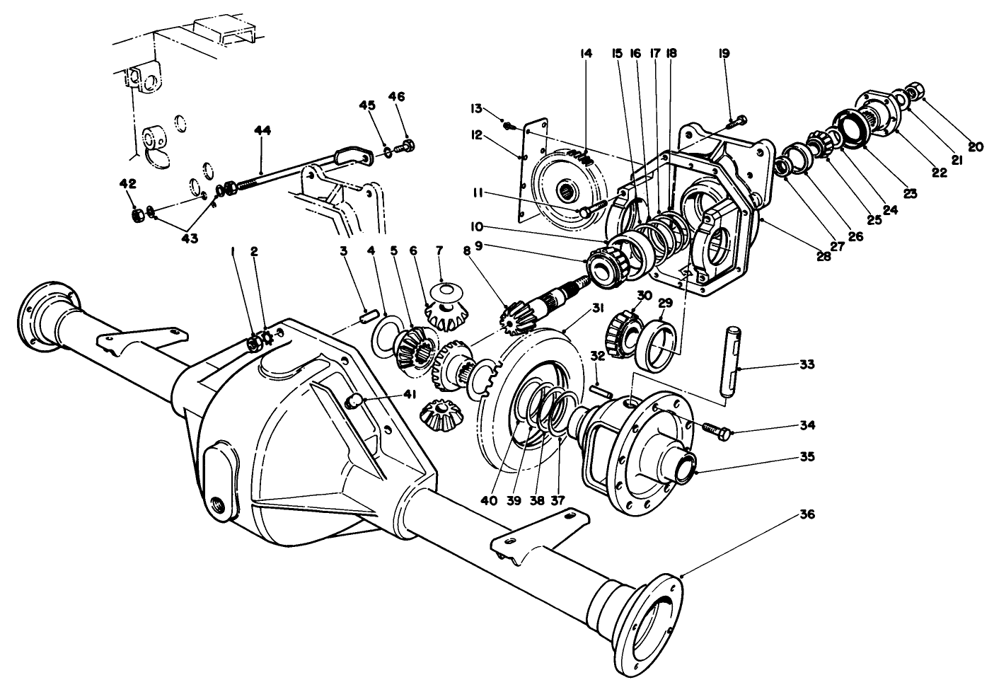 Front Axle Assembly No. 86-9630