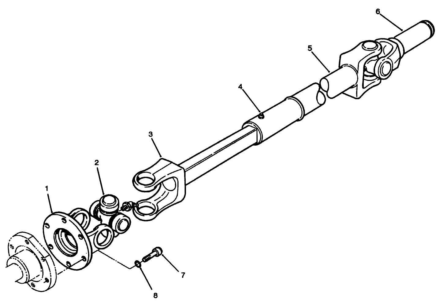 Drive Shaft Assembly No. 71-4550