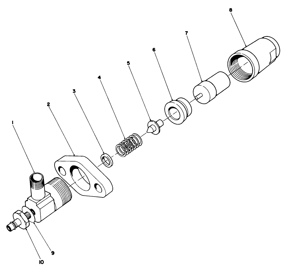 Nozzle & Holder Assembly No. 44-8070