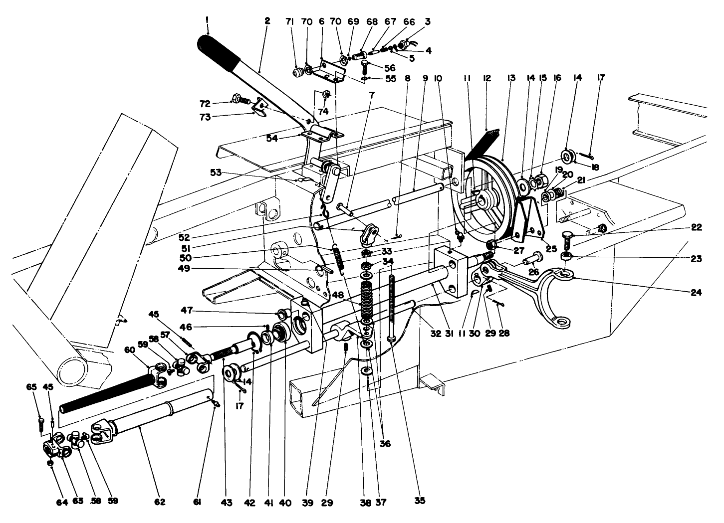 Power Take Off Assembly