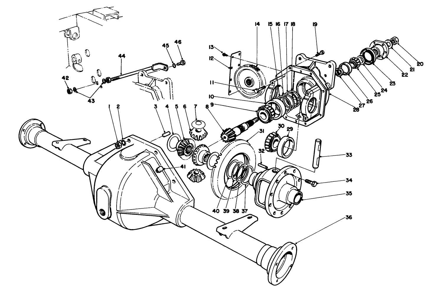Front Axle Assembly No. 86-9630
