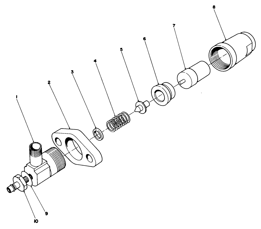 Nozzle & Holder Assembly No. 44-8070
