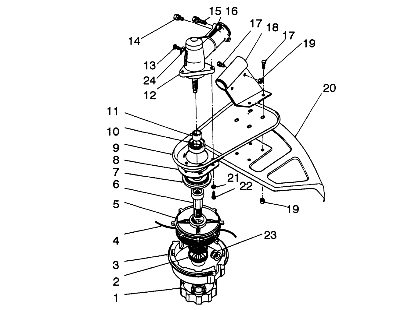 Cutter Head & Gear Box Assembly