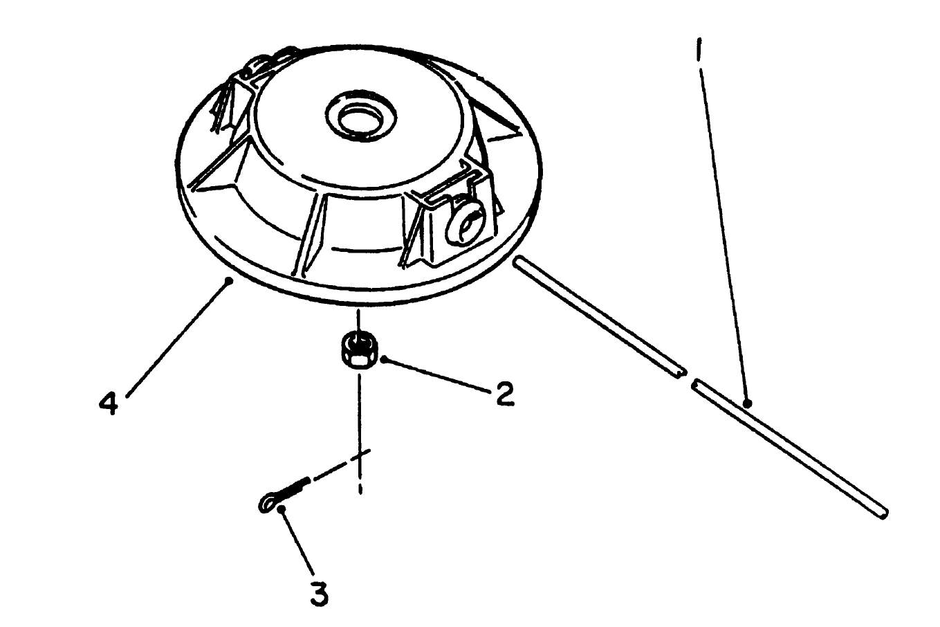 Non-Metallic Fixed Line Cutter Head (optional)
