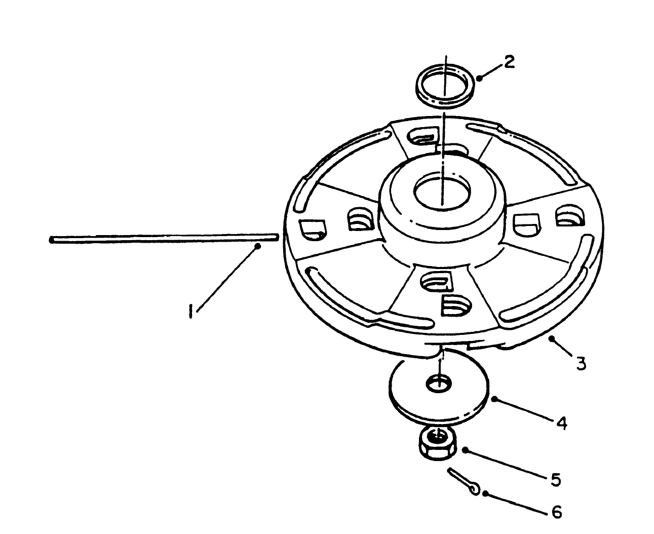 Metallic Fixed Line Cutter Head (optional)