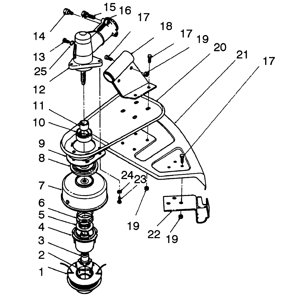 Cutter Head & Gear Box Assembly