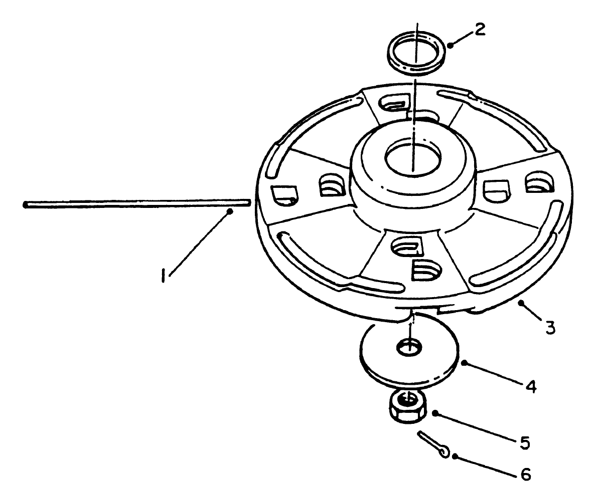 Metallic Fixed Line Cutter Head (optional)