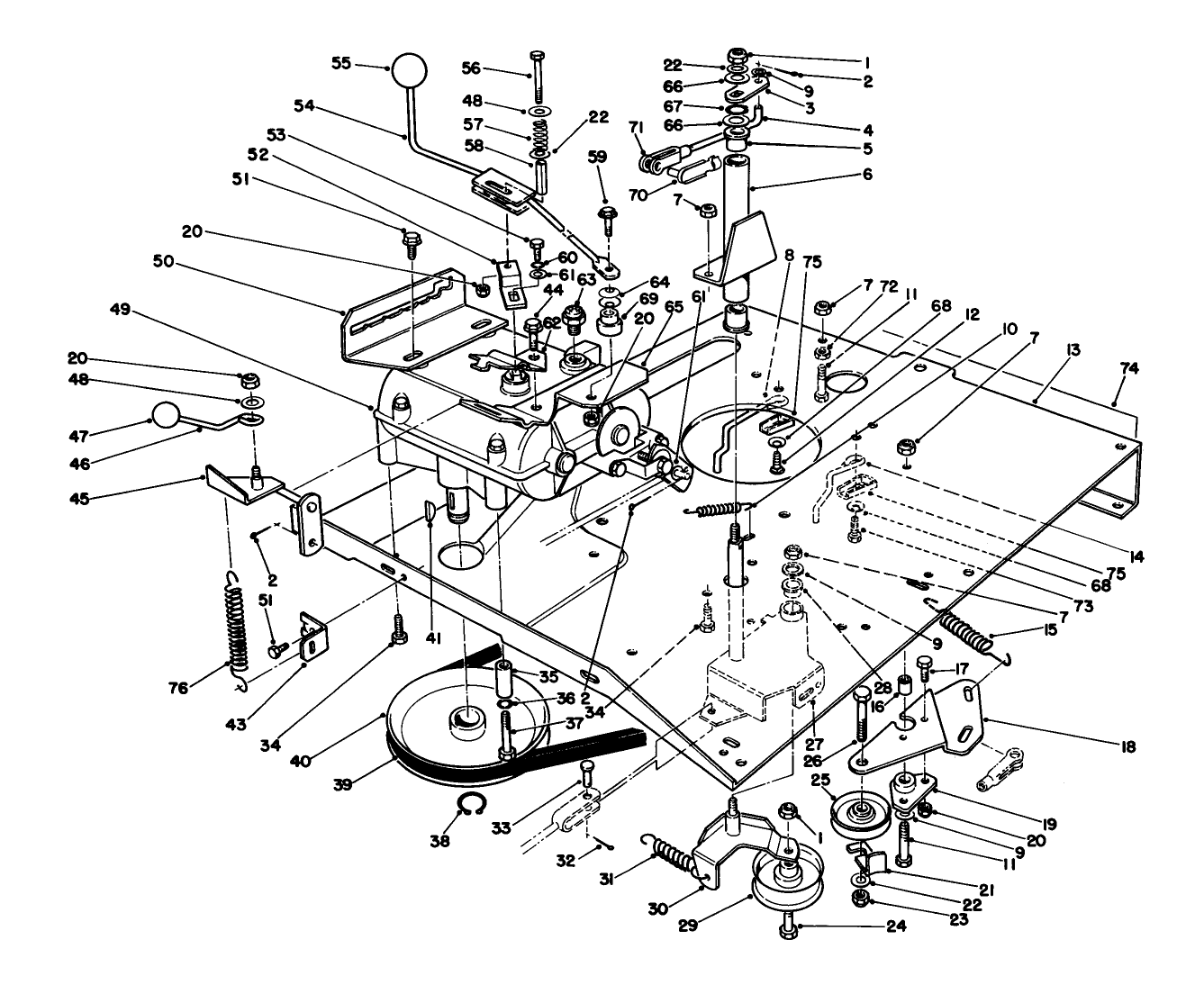 Transmission & Linkage Assembly