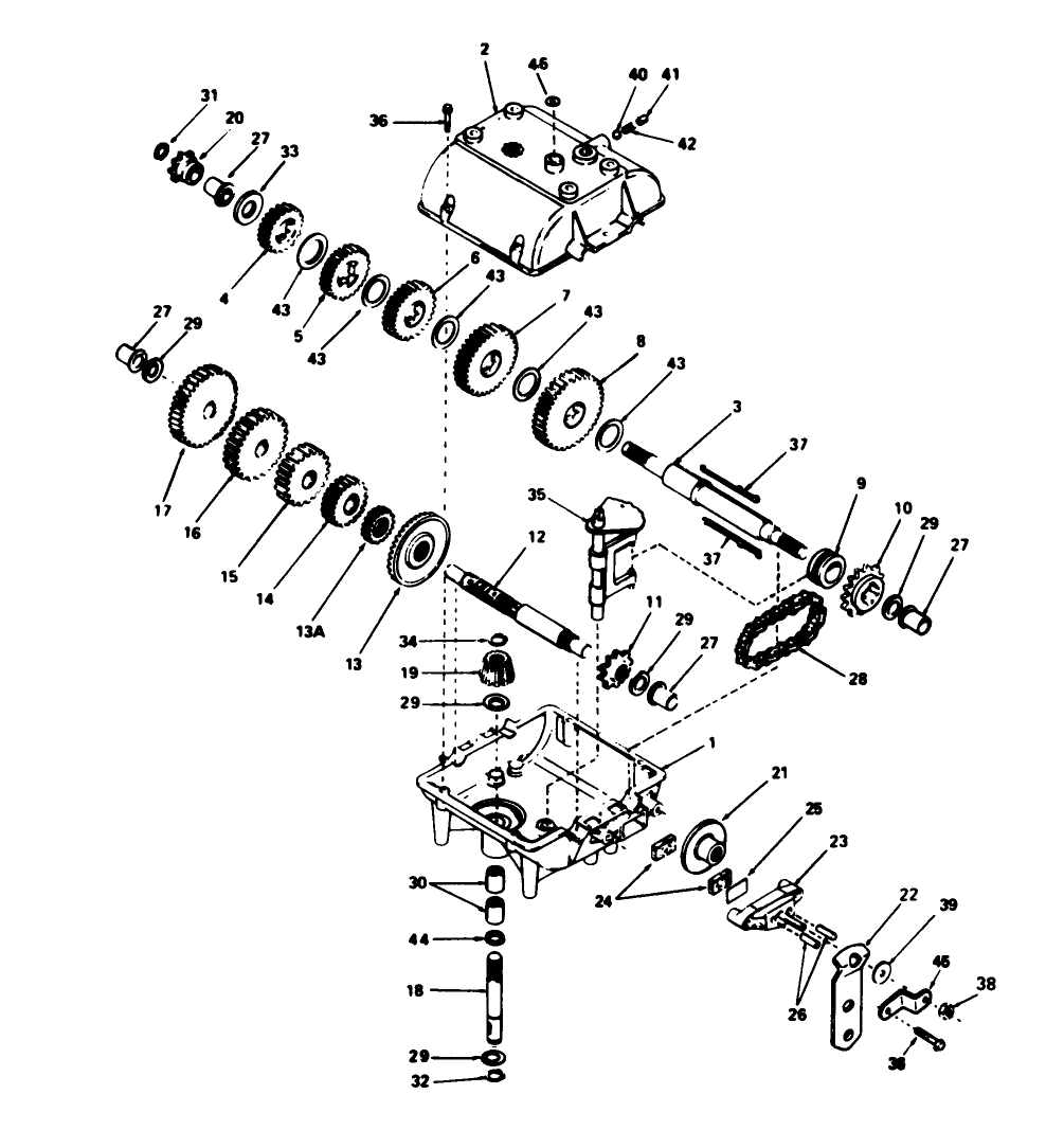 Transmission Peerless Model 700-025