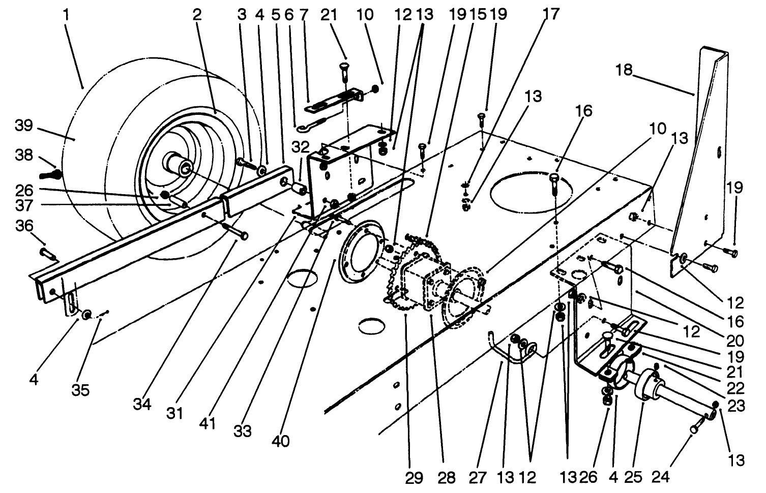 Rear Axle Assembly
