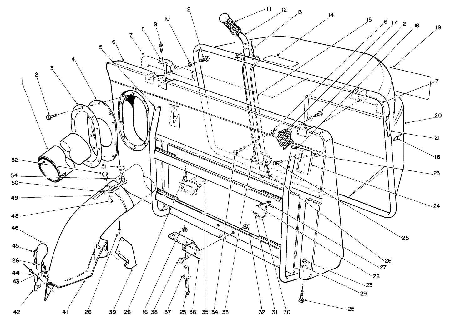 Easy-Empty Grass Catcher Model 59176 (optional)