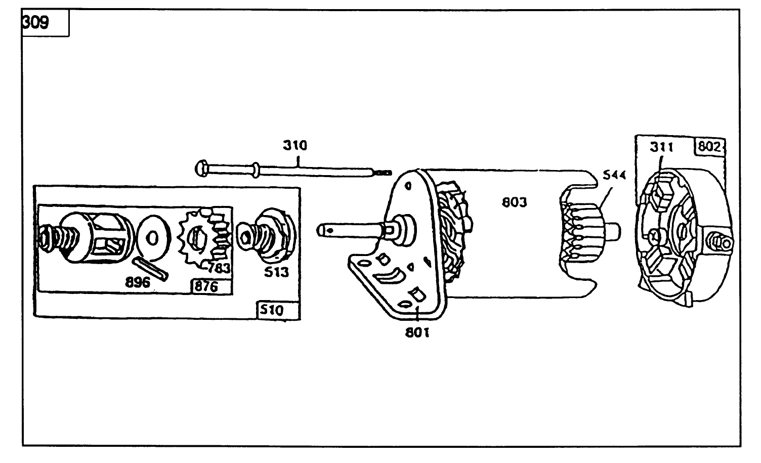 Starter-No. 286707-0119-01