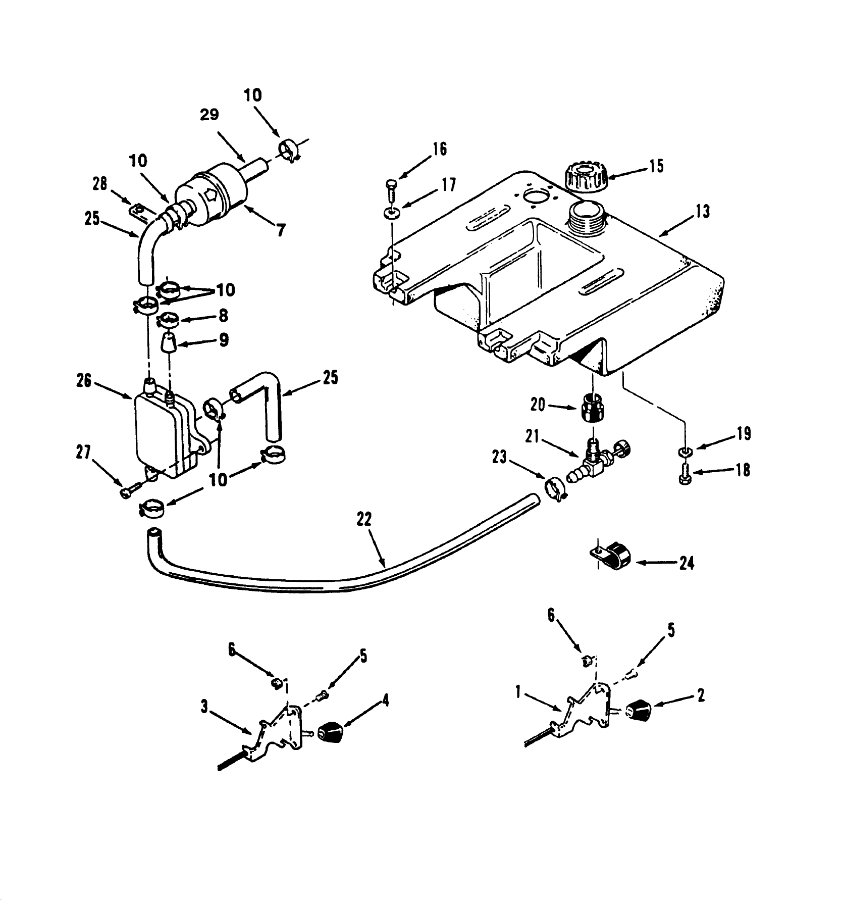 Throttle Choke And Fuel Controls Power Plus
