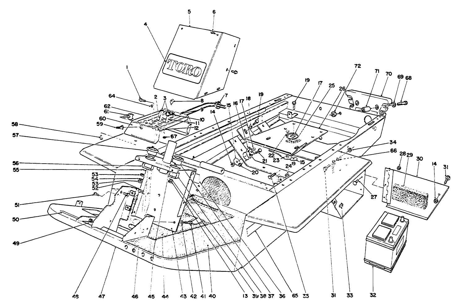 Instrument Panel & Steering Post Assembly