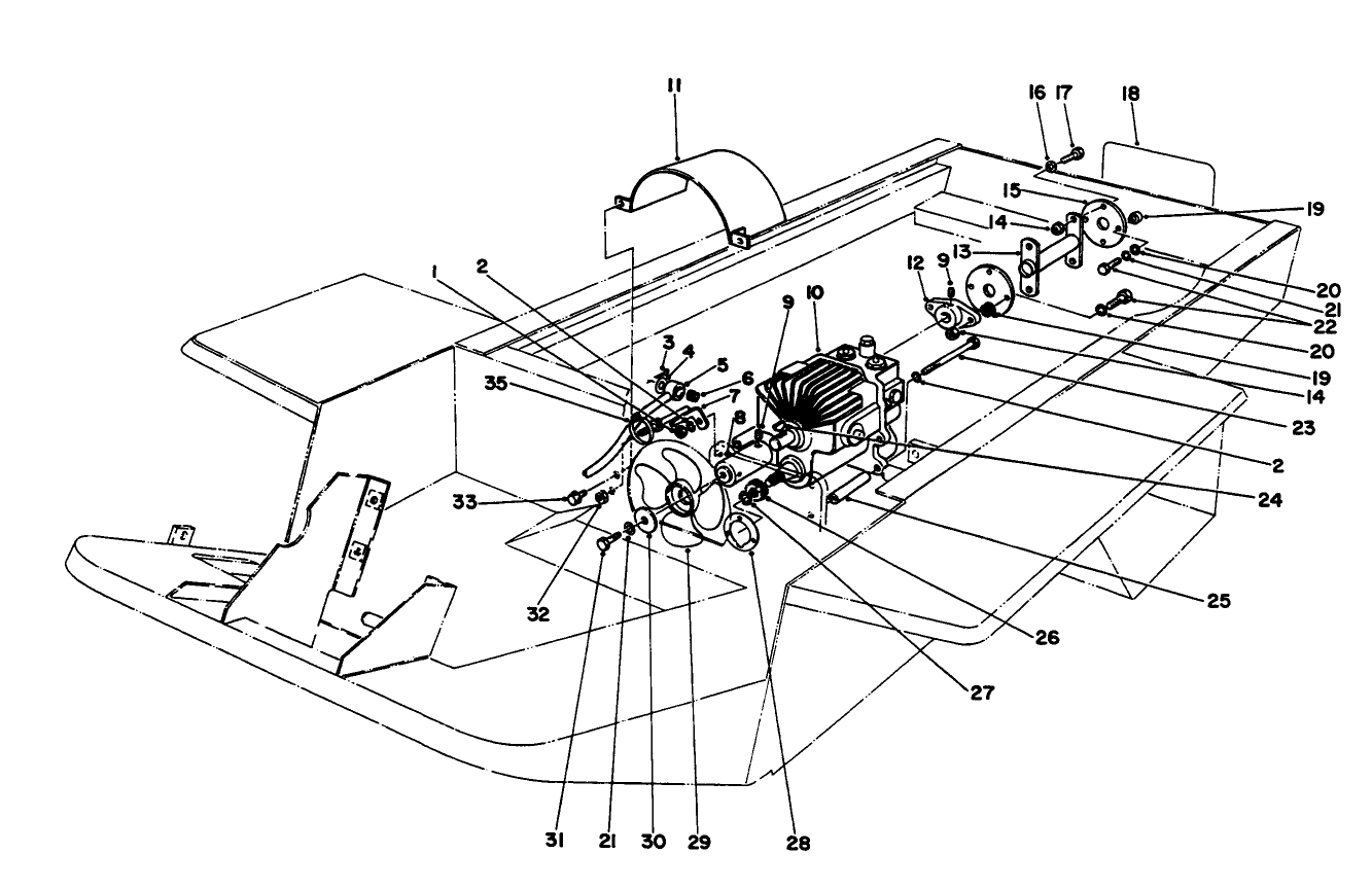 Transmission & Drive Coupling Assembly