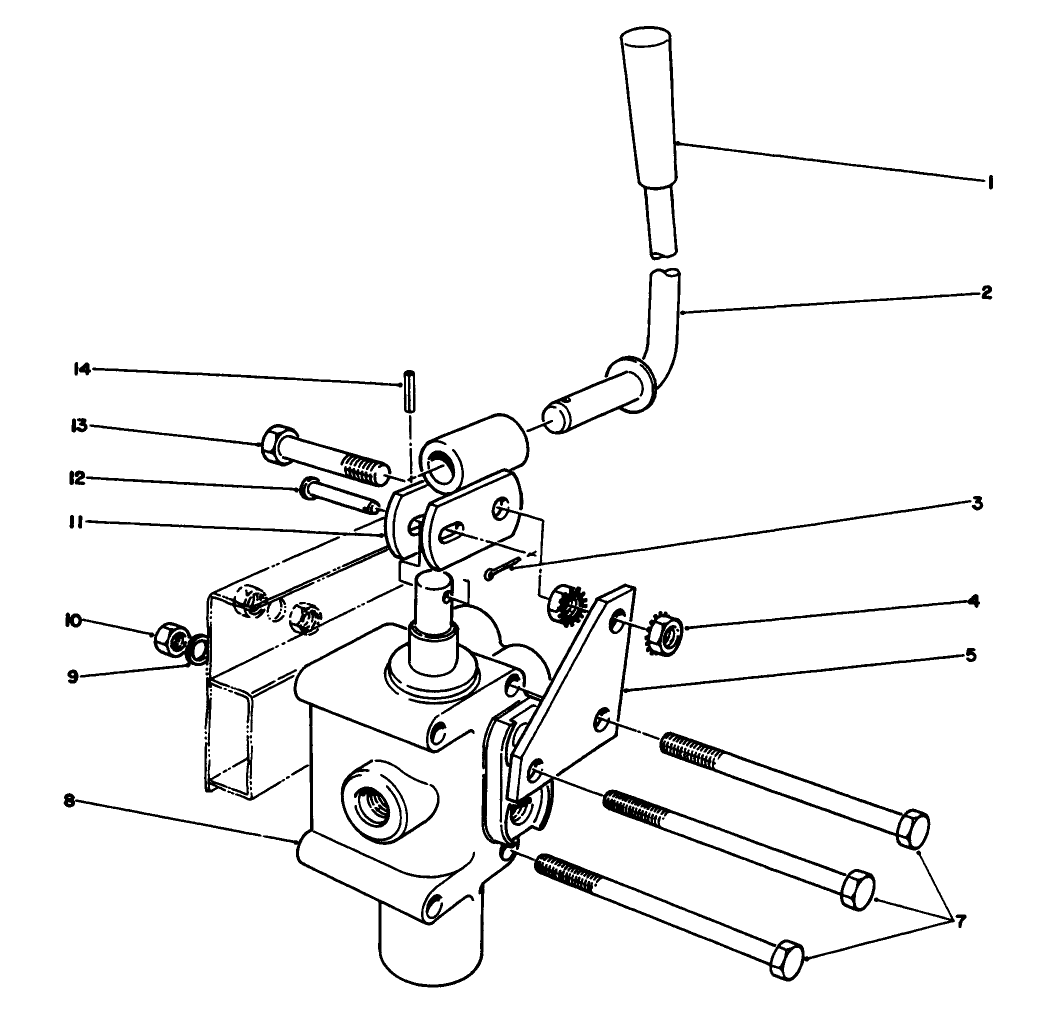 Valve & Lever Assembly