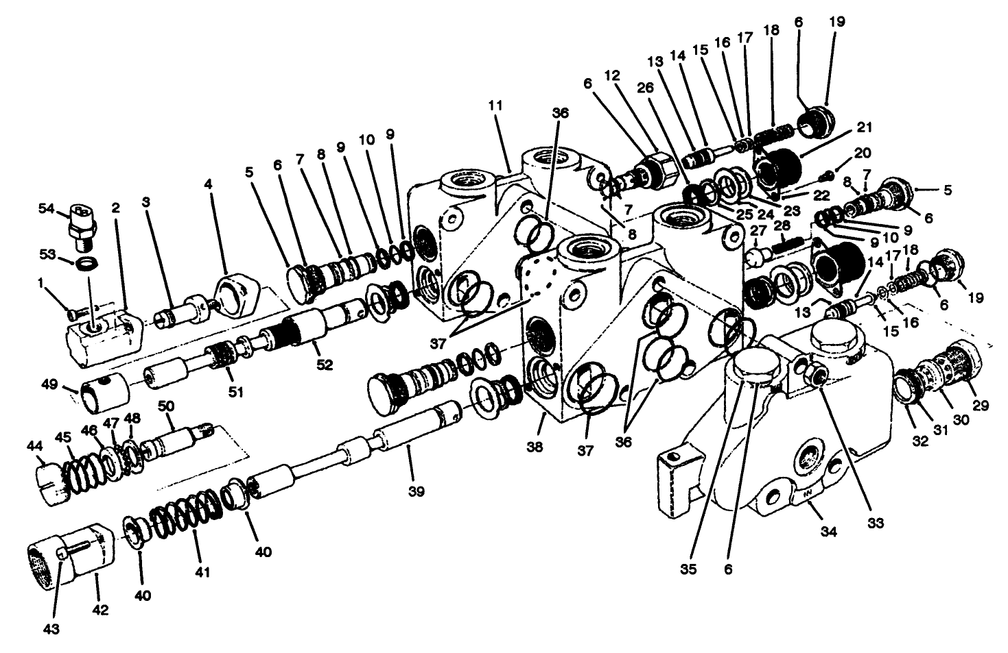 Control Valve Assembly No. 84-2200 (sections 1 And 2)(continued)