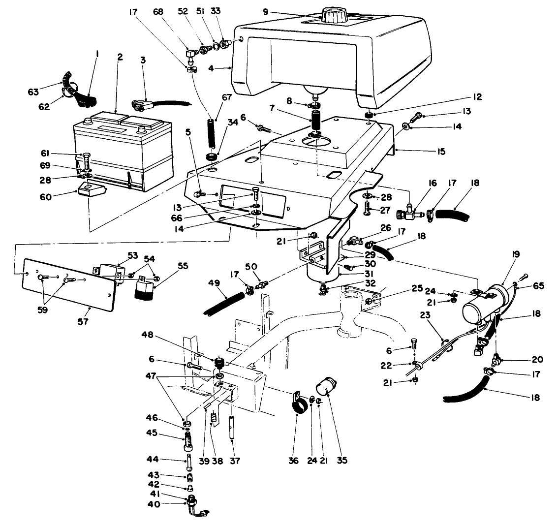 Gas Tank & Battery (continued)