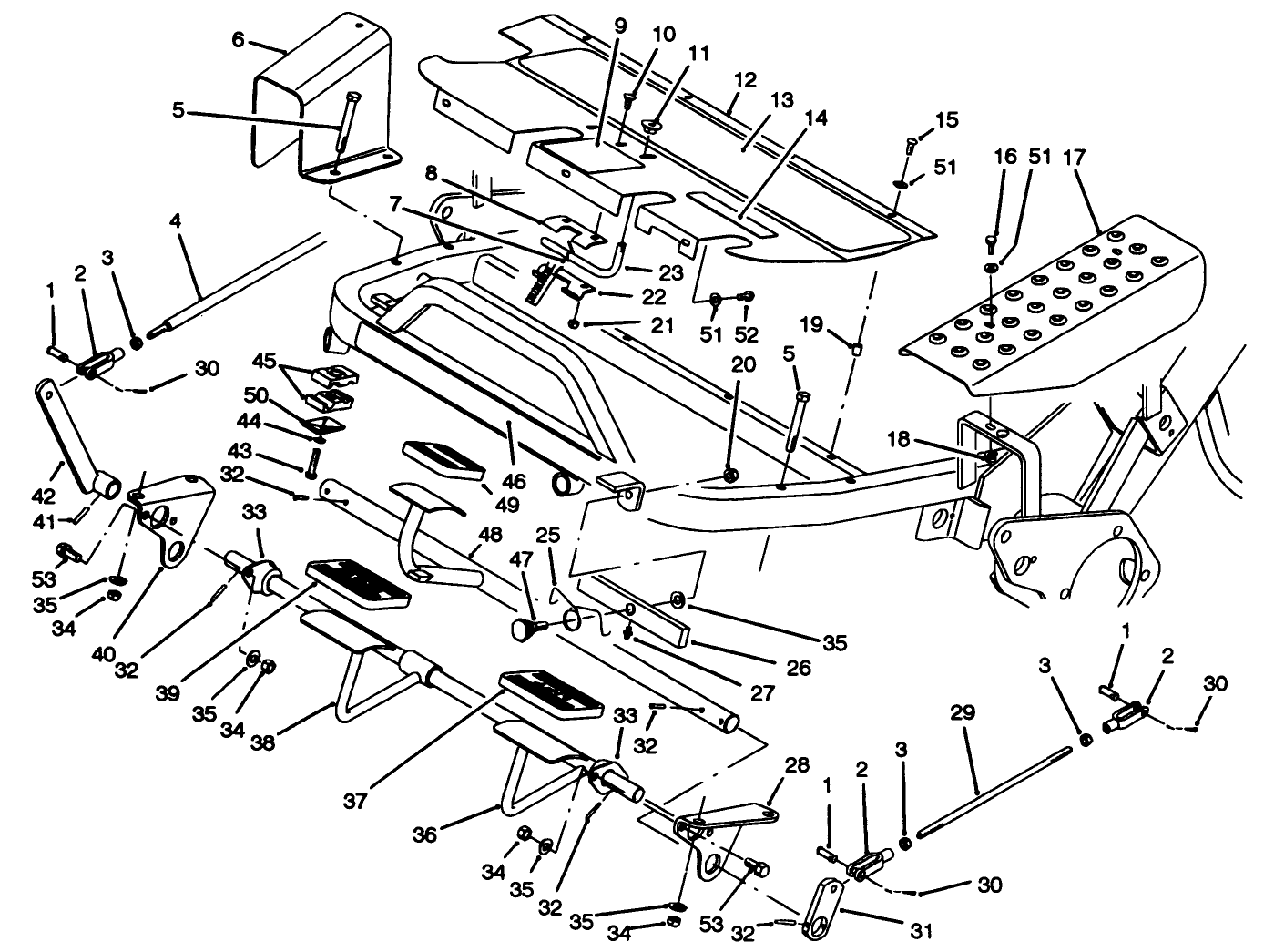 Control Pedal Assembly