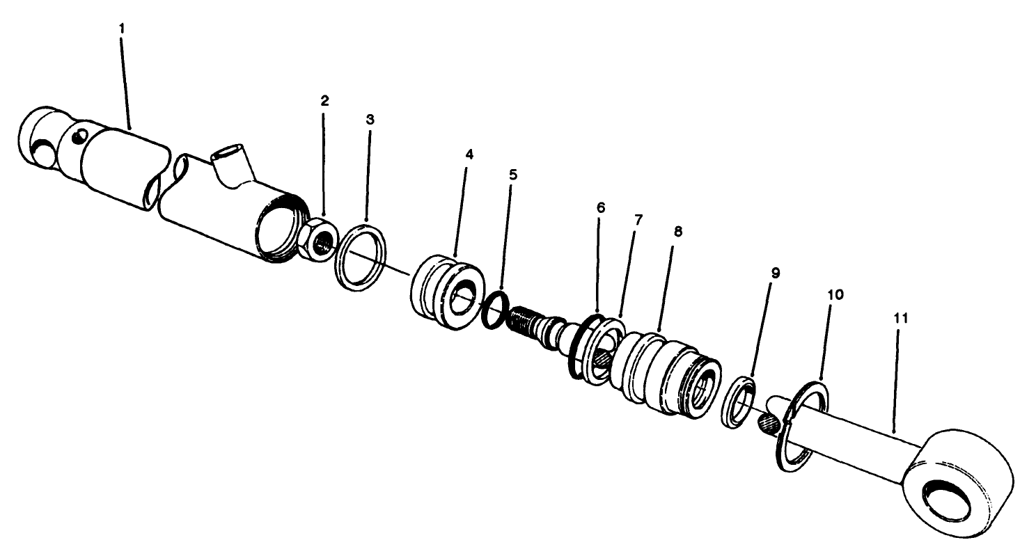 Hydraulic Cylinder No. 83-7230